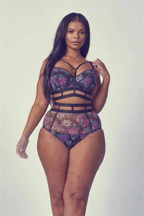 She started her blog, gabifresh, in 2008 after noticing the lack of fashion resources for plus size young women. Gabi Fresh Nemi Floral Strappy Brief | Gabi Gregg Playful ...