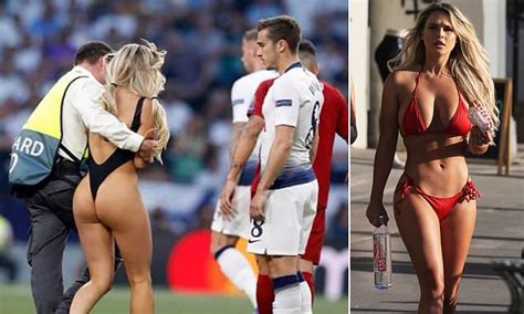 Streaker on the pitch at the champions league final. Champions League streaker, 22, says £3.8m stunt will help ...