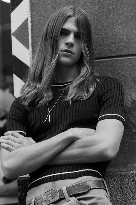 There were a lot of famous people who were responsible for carrying out this tradition of long hair and influencing it on now the beatles the only influences. Malcolm Lindberg Has a 1970s Inspired Fashion Moment ...