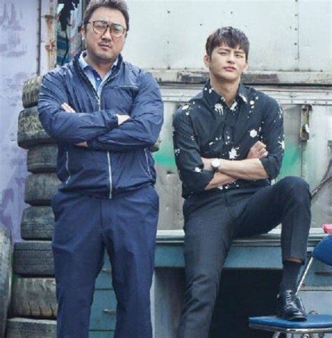 38사기동대 38 sa gi dong dae 38 police squad 38 revenue collection unit police unit 38 squad 38 tax team 38. Ma Dong-seok and Seo In-guk's chemistry in 'Squad 38 ...