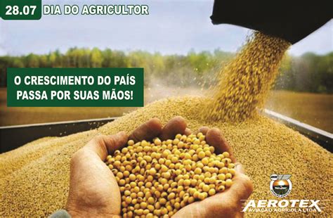 Em um ano tão diferente, pensamos em uma forma especial de nos aproximarmos de quem tanto nos inspira. Dia do Agricultor: 28 de julho. - Aerotex Aviação Agrícola