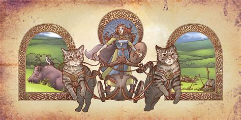 Unfollow goddess freya to stop getting updates on your ebay feed. Freya Driving Her Cat Chariot - Triptic Garbed version ...