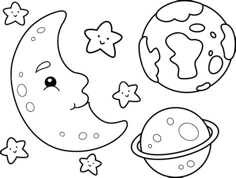 Solar system drawing ideas for kids. Space Coloring Pages For Kids at GetDrawings | Free download