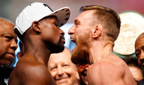 How much does floyd mayweather weigh? Floyd Mayweather vs Conor McGregor: Weigh ins bring epic ...