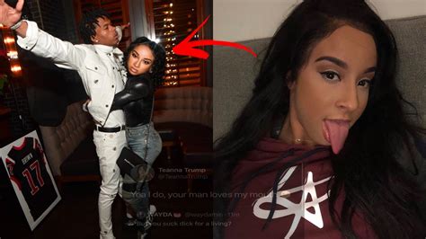 Slim santana has gone viral after she accepted the buss it challenge from tiktok. Lil Baby Gets Caught Cheat!ng With Filmstar Teanna Trump ...