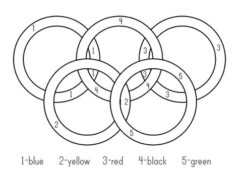 Paint or colour the olympic rings, or use the printable as a base for collage or template for a craft activity. Olympic Rings Coloring Page at GetColorings.com | Free ...