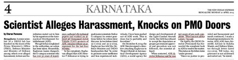 If you prefer to make a disclosure to. Scientist Alleges Harassment, Knocks on PMO Doors