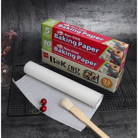 2) alas loyang dengan kertas minyak. Baking Paper Kertas Baking Kertas Roti Alas Roti Silicone ...