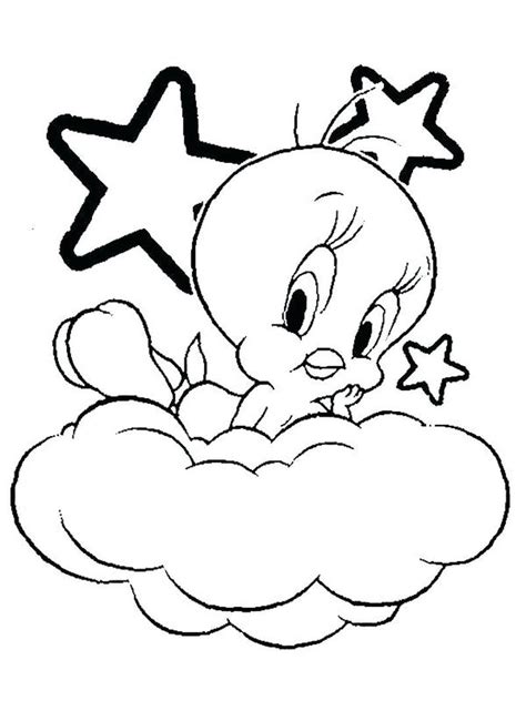 Looney tunes tweety bird s cartoon392c. Tweety Coloring Pages Printable in 2020 | Omalovánky ...