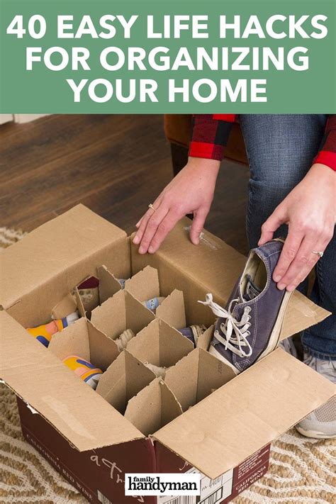 40 Easy Life Hacks for Organizing Your Home in 2020 ...