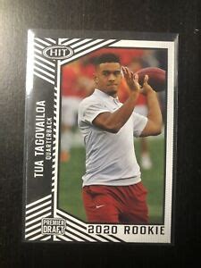 And let's look at a list of qbs that did not start their rookie season: Tua Tagovailoa Hit Premier Draft Rookie Card (2020) | eBay