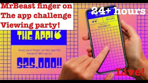 The game is not like other games. Mrbeast Finger on the app challenge - YouTube