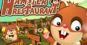 Aprende la preparación de la comida, el recoger pedidos en restaurantes, cocinar comidas diferentes como pasteles, pizzas, hamburguesas. Hamster Restaurant | juegos de cocina - jugar online