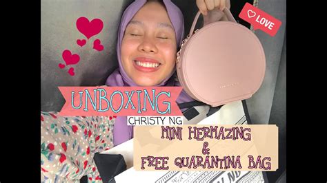 Check spelling or type a new query. UNBOXING CHRISTY NG- MINI HERMAZING & FREE QUARANTINA BAG ...