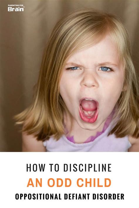 Oppositional Defiant Disorder Strategies - Parenting For ...