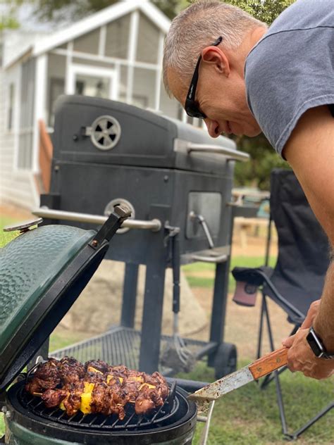 Recipe reprinted with permission from gena knox. Tacos al Pastor - awesome — Big Green Egg - EGGhead Forum ...