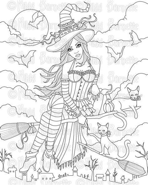 They have immense healing potential! Witch Coloring Pages For Adults at GetDrawings | Free download