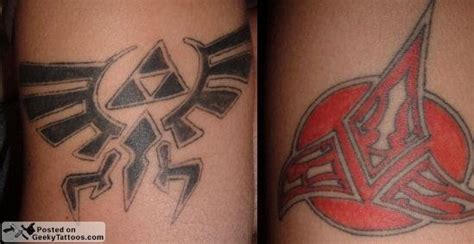 I love that it's on her foot. Star Trek Tattoos @ Geeky Tattoos