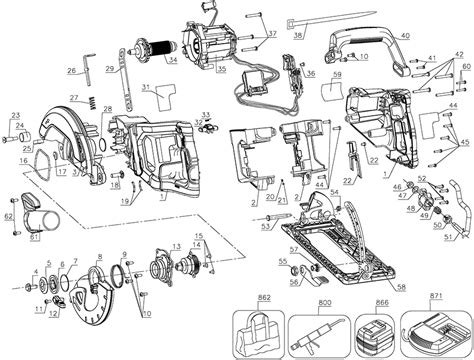 Открыть страницу «phil's saw shop» на facebook. DCS577 Dewalt Saw Parts - Diamgrams and Parts List