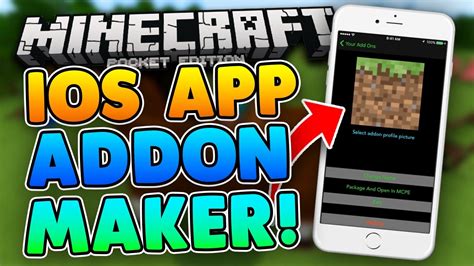 They allow players to transform the look of their worlds and even change the. HOW TO MAKE ADDONS on iOS! Minecraft PE No PC/Jailbreak ...