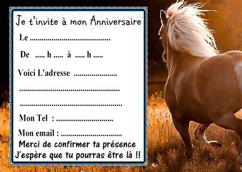 Cartes word illustrées à imprimer : cartes invitation anniversaire gratuites … | Carte ...