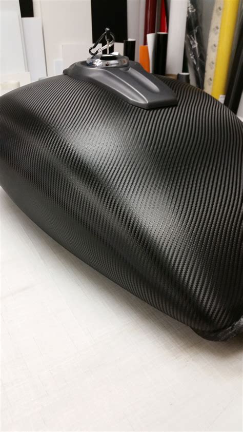 Techspec's, motorcycle tank grips were developed to improve body, bike control and increase riders comfort. Motorcycle gas tank complete wrap in black carbon fiber ...
