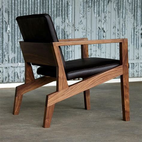 Sustaining creative development to provide support for individuals. Elijah Leed Maxwell Chair Walnut with Black Leather Angled | Wood lounge chair, Relaxing chair ...