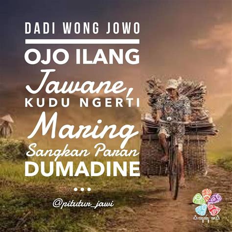 Read bucin from the story quotes jowo by aiykamalia caknun quotes (@caknunquotes) added a photo to their instagram account: 53 Likes, 1 Comments - Heri Purnomo (@herihp) on Instagram: "Dadi Wong Jowo Ojo Ilang Jawane ...