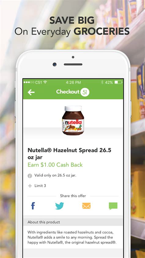 Redeem exclusive offers and deals when you go shopping every week, and we'll send you cash back. Checkout 51: Grocery coupons - Android Apps on Google Play