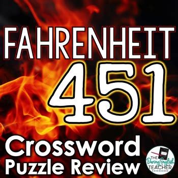 Chapter 3 cross word puzzle. Fahrenheit 451 Review Crossword Puzzle with Answer Key | TpT