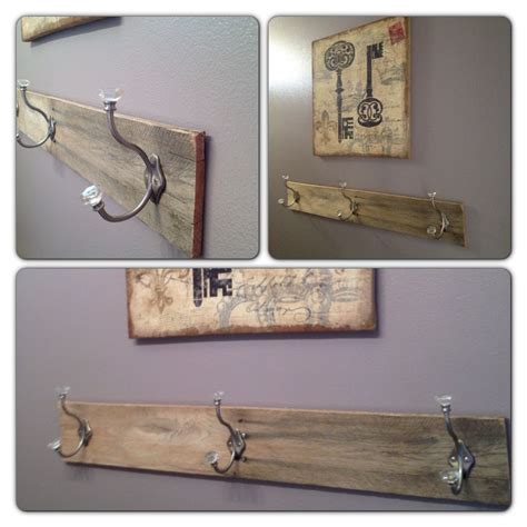 You may found another bathroom towel hooks ideas higher design concepts. New bathroom towel hook made from old pallet. Super easy ...