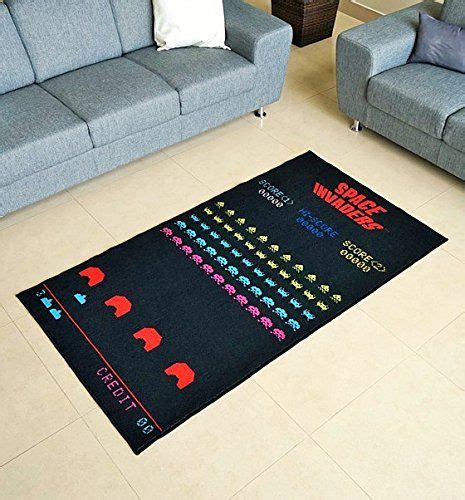 Get it as soon as thu, may 20. Space Invaders Area Rug | Area rugs, Rugs, Game room decor