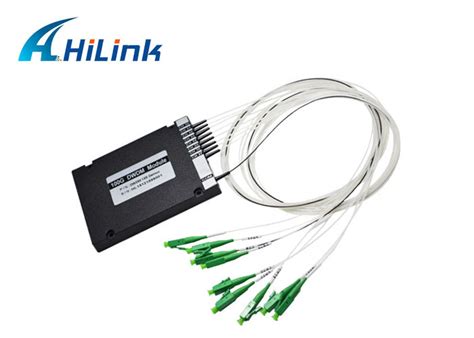 The device is passive when it comes to electricity and measures as 1ru 19 device. China Filters of DWDM MUX/DEMUX ABS Box