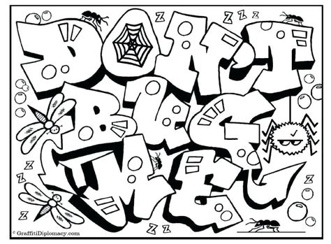 Graffiti on the streets is usually done with spray cans with different colors of paint. Graffiti Coloring Pages at GetColorings.com | Free ...