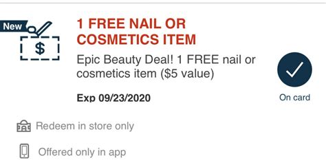 To redeem a coupon code at cvs.com, select all of the items that you wish to purchase and add them to your cart. FREE Epic Beauty Item Coupon on Your CVS App! - Extreme ...