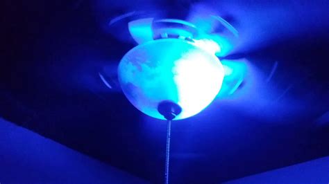 They believe that ceiling fans(at least the usual ones) severely compromise the aesthetics of a room and act somewhat as a sour spot. Hunter discovery light blue ceiling fan - YouTube