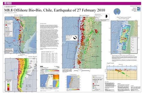 Un sismo de magnitud 6,4 y a ocho kilómetros de profundidad se sintió fuerte en la provincia argentina de san juan (oeste, frontera con chile), donde tuvo epicentro, pero. USGS Chile Earthquake - Extreme Events Institute (EEI ...