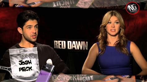 Adrianne palicki is one tough chick. Adrianne Palicki & Josh Peck Uncensored on RED DAWN - YouTube