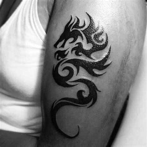 This design was created specifically for the commissioner's use only. Tribal Dragon Tattoo Von Bhavesh Kalma Ahmedabad India # ...