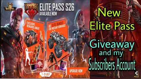 Try wishpond free for 14 days. Free Fire Elite Pass Season 27 Giveaway My Subscribers ...