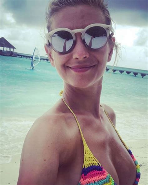 You don't have an instagram account? Rachel Riley Instagram: Countdown star poses in bikini in ...