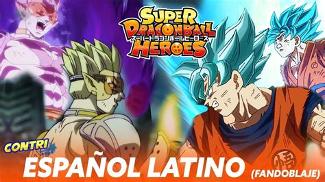 Goku, vegeta, future trunks, piccolo, android 17, hit, and jiren prepare to face the newly powered up ultimate hearts who had just merged with the universe seed. Super Dragon Ball Heroes | Goku Vs Hearts FanDoblaje ...