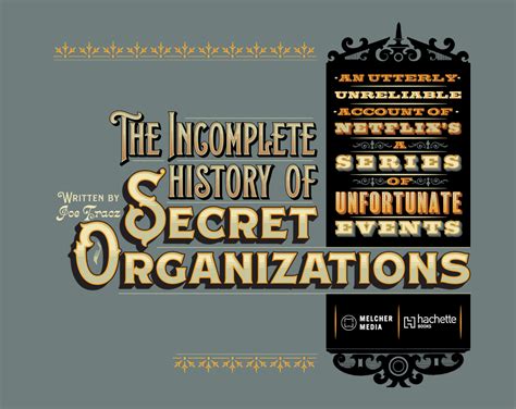 It's set in bennington facsimile hampden college, where narrator richard papen hopes to transcend his mundane, middle class childhood. THE INCOMPLETE HISTORY OF SECRET ORGANIZATIONS [30/10/18 ...