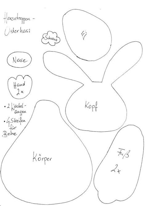 Wir haben verschiedenste hersteller & marken ausführlichst analysiert und xd wir präsentieren ihnen als interessierte hier die ergebnisse. Hexentreppen-Osterhasi | Osterhase schablone, Ostern ...