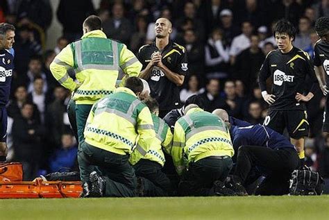 Indefatigable midfielder fabrice muamba began his career as a schoolboy at arsenal. Fabrice Muamba Collapse Video March 17, 2012- FA Cup Spurs ...