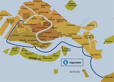 Comment utiliser le pass actv pour rejoindre venise depuis l'aéroport. Venise Vaporetto Transports Bateaux Venise Ligne 6