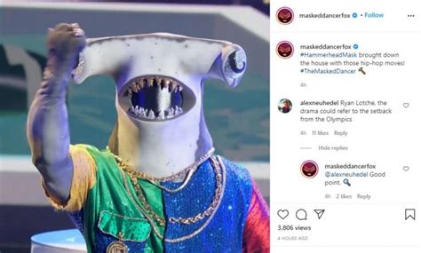 Eliminated 'masked dancer' elizabeth smart shares the emotional reason why she joined the show. 'The Masked Dancer' Is Hammerhead Shark A Swimmer? - Tv ...