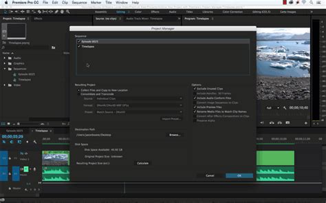 This is a basic tutorial about adobe premiere, professional video editing software. Archive Your Project With the Premiere Pro Project Manager