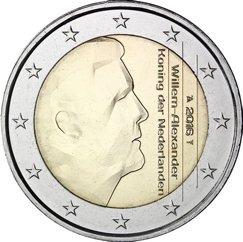 In 1848 stemt hij in met een nieuwe grondwet: Niederlande 2 Euro 2016 König Willem-Alexander mit ...