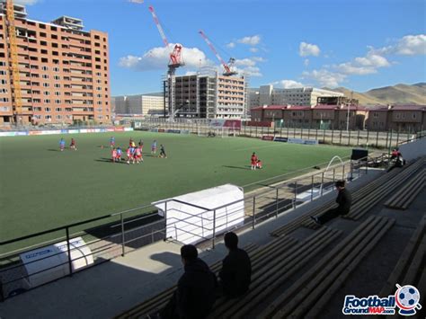 Června + tabulka aktuálního stavu akcí a činností) MFF Football Centre, home to Mongolia, Athletic 220 ...